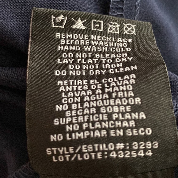 R&M Richards women’s two piece suit navy blue size 18 W - Picture 14 of 14